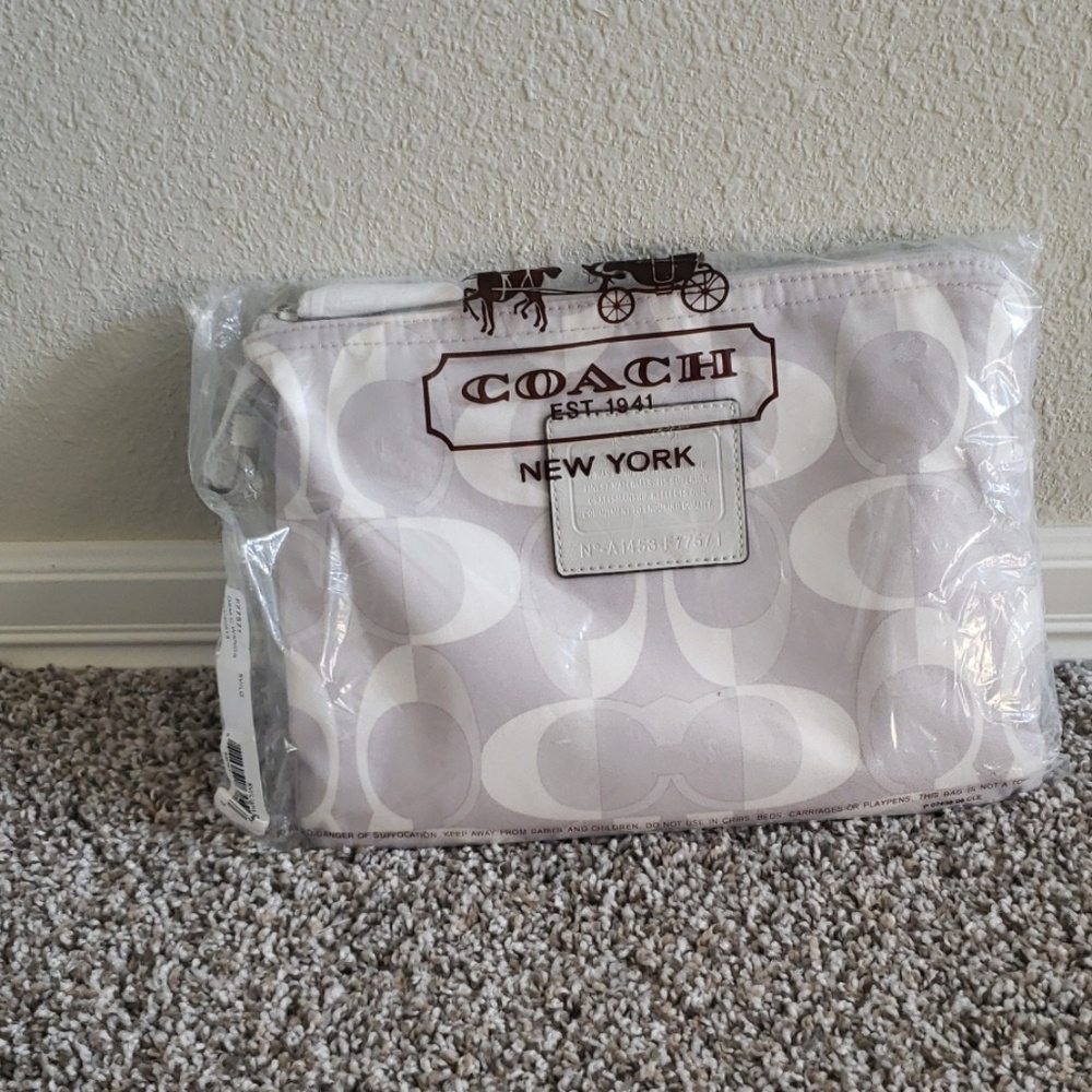 Packable Nylon Coach Tote